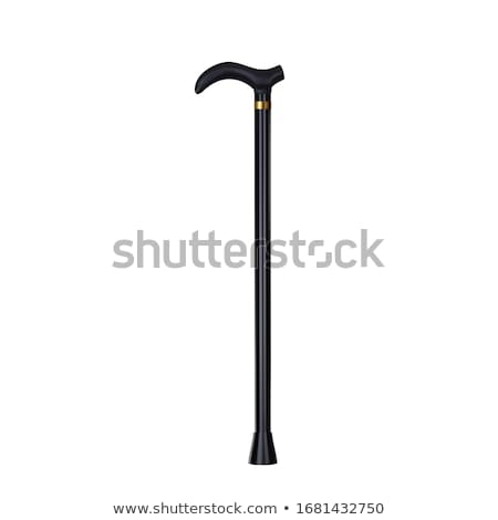Zdjęcia stock: Crutch Equipment For Pensioner Walking Vector