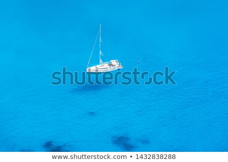 Сток-фото: Yacht Alone