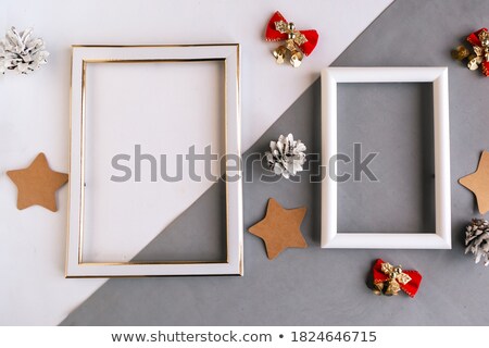 [[stock_photo]]: Christmas Cards Two Photo Frames