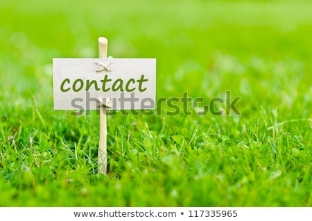 [[stock_photo]]: Email Sign On Green Grass
