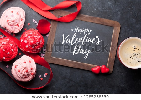 Сток-фото: Valentines Day Muffins