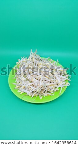 Zdjęcia stock: Boiled Bean Sprouts With Soya Source
