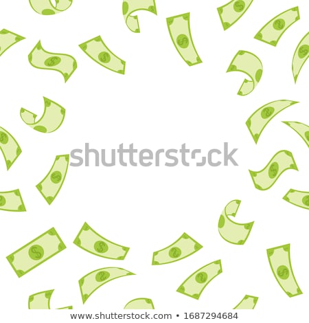 Foto stock: Wealth - Cartoon Green Text Business Concept