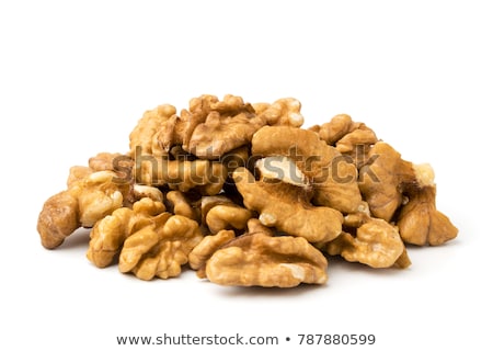 Stock fotó: Pile Of Peeled Walnuts