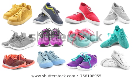 Stock fotó: New Fitness Sneakers Set Fashion Shoes For Training Running Shoe Sport Shoes Set