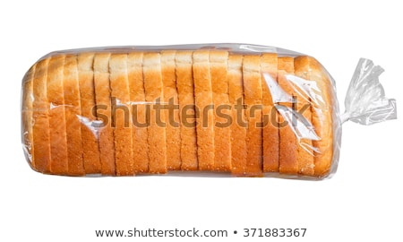 Stock fotó: Loaf Of Bread Isolated On White