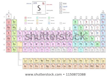 Stock fotó: Symbol For The Chemical Element Oxygen