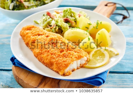 Zdjęcia stock: Bread And Fish