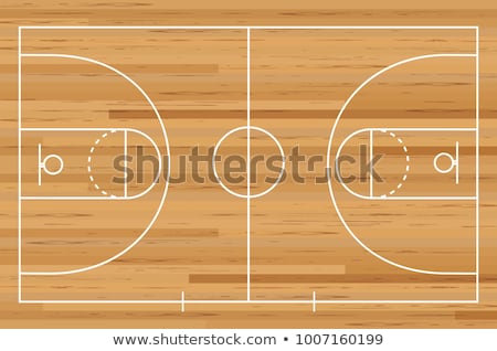 Stockfoto: Basketball Court