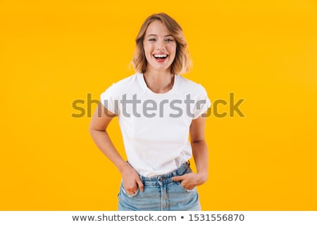 Stock photo: Portrait Of An Alluring Blond Woman