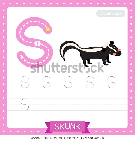 Stok fotoğraf: Flashcard Letter S Is For Smell