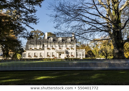 Stockfoto: Typical Classical Old House In The Hamptons