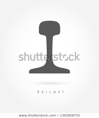 [[stock_photo]]: Rail Logo Icon Railway Business Concept I Beam