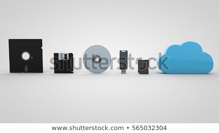 Stock photo: Evolution Of Data Storage