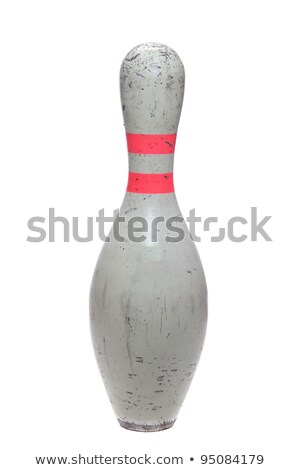 Old Used Bowling Pin Stock fotó © pterwort