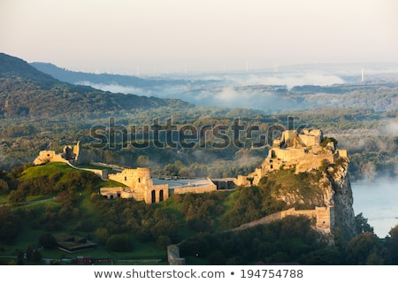 ストックフォト: Ruins Of Devin Castle Slovakia