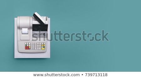 Stock fotó: Old Cash Register