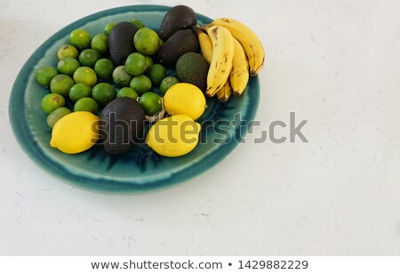 Stok fotoğraf: Lemon Quartz Isolated On White Background