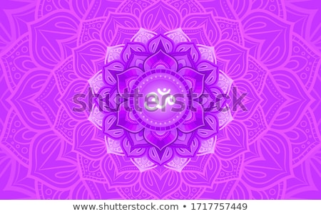 Foto stock: Crown Chakra