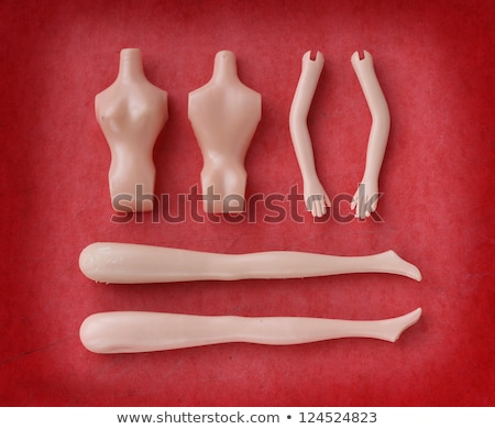 Foto stock: Separated Arm Of A Doll