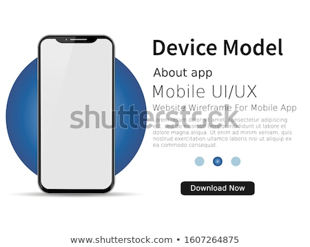 [[stock_photo]]: Mobile Phone Flat Circle Icon