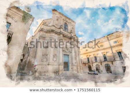 Stockfoto: Piazzetta Vittorio Emanuele Ii Square Of Lecce Puglia Italy