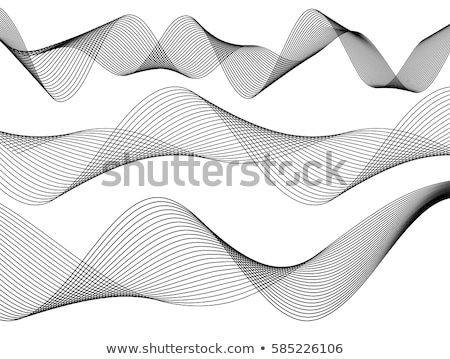 Foto stock: Black Background With Shiny Contour Lines Design