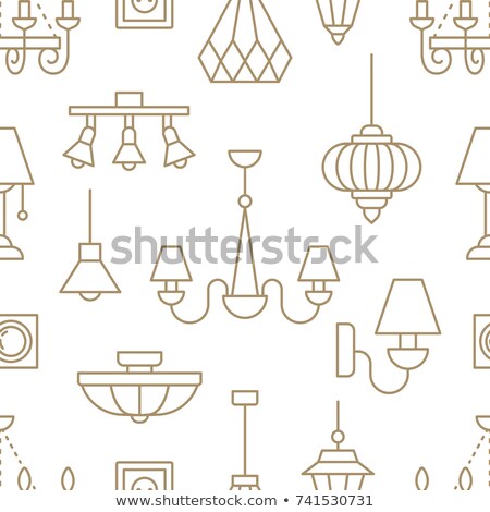 ストックフォト: Seamless Pattern With Elements Of Fixture