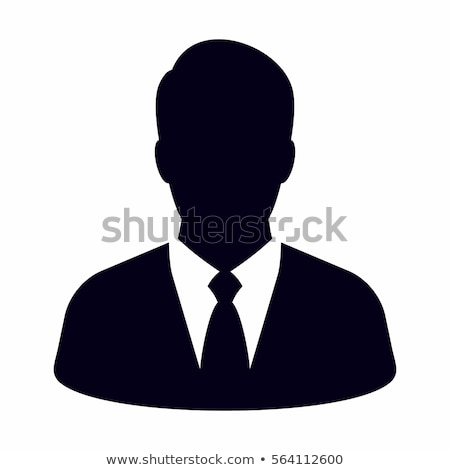 Stock photo: Business Men With Tie Icon