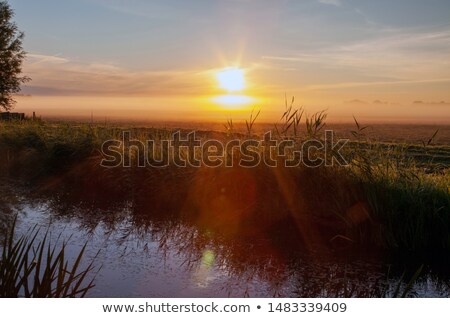 [[stock_photo]]: Sunrise Over Farmland