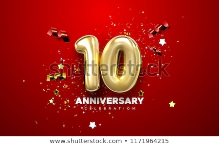 [[stock_photo]]: Birthday Party Celebration Background With Emblem