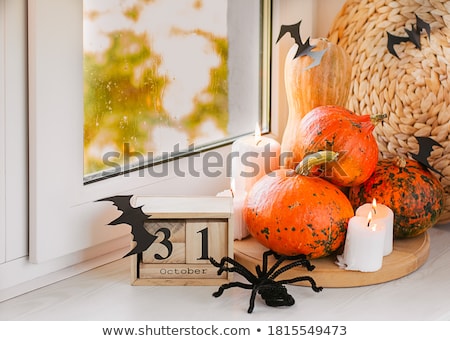 Stock photo: Halloween Calendar