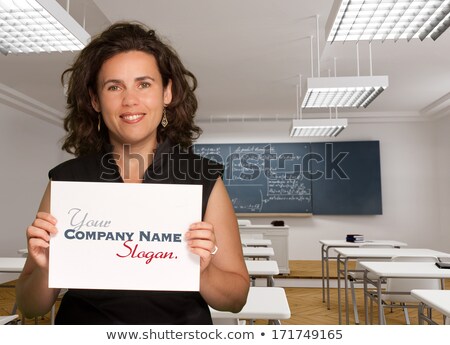 [[stock_photo]]: Adult Education - Text On Black Chalkboard 3d Rendering