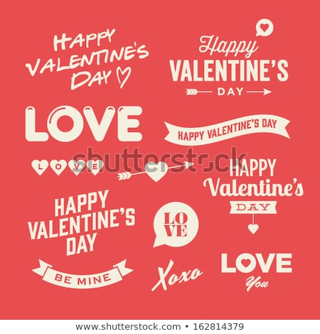 Stockfoto: Love Icon Or Valentines Day Sign Designed For Celebration