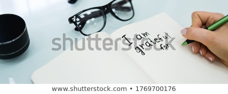 [[stock_photo]]: Gratitude Journal Concept Writing I Grateful