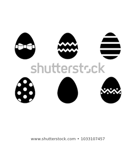 Stock fotó: Easter Egg With Bow