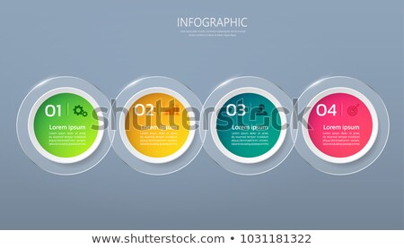 Zdjęcia stock: Glass Infographics