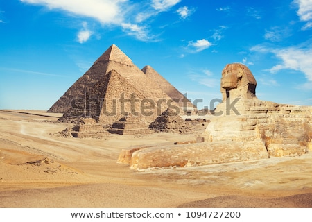 Stock foto: Great Pyramids In Egypt