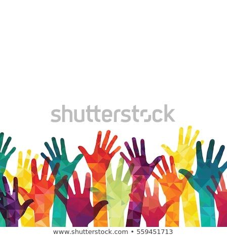 Foto stock: Color Hands