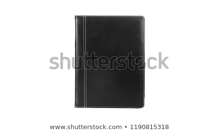 Foto d'archivio: Classic Leather Notebook With Pen