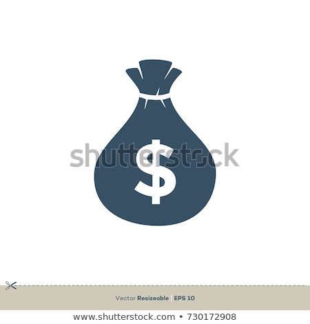 ストックフォト: Currency Sign Blue Vector Icon Design