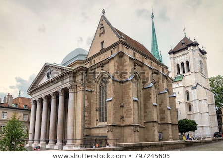 Stockfoto: St Pierre Cathedral Geneva Swizerland