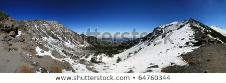 Foto stock: San Francisco Peaks Saddle Panorama