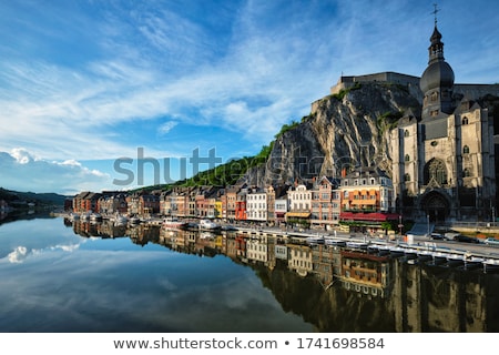 Stock photo: View Of Picturesque Dinant Town Belgium