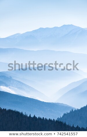 Stock photo: Hazy Morning In Mountain