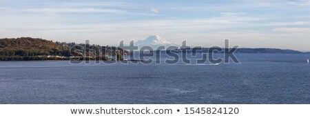 Foto stock: West Point Lighthouse Discovery Park Panorama