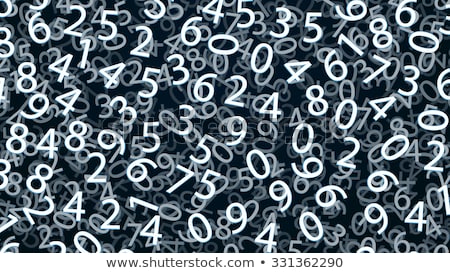 Stock photo: Two Walls Of Binary Code