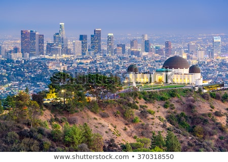 Stockfoto: Observatory In Griffith Park In Los Angeles