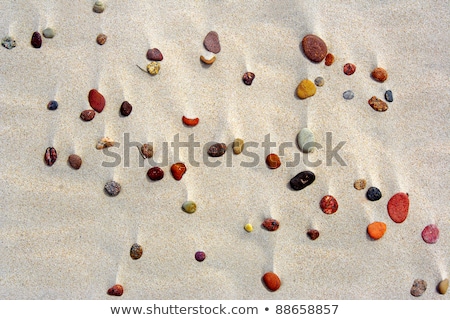 Stock photo: Stone Structure At The Coast Line