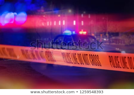 Stock photo: Police Line Do Not Cross